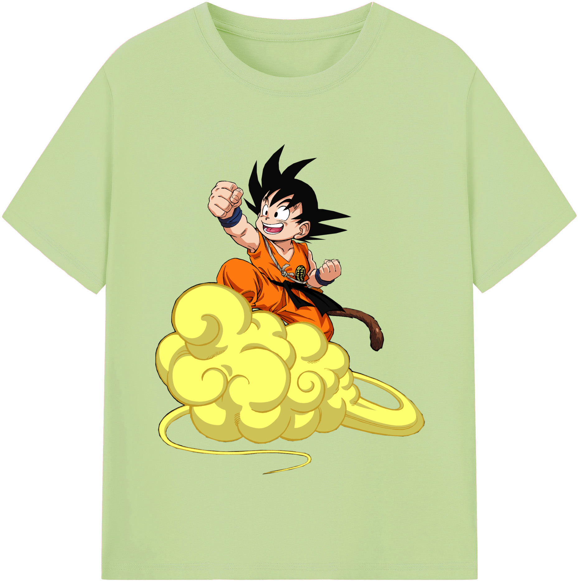 （画像用） ドラゴンボール 孫悟空（そん ごくう）Son Goku カカロット DRAGON BALL Kakarotto 綿100％半袖Tシャツ（フロントプリント）
